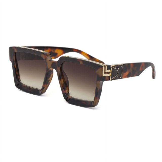 Gafas de sol de montura grande Gafas de sol de moda europeas y americanas para mujer Gafas de sol para hombre