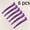 Purple, variant on Vruelia Purple Gator Non-Slip Grip Hair Clips | Hair Styling and Sectioning Croc Clips| 12 Pack