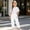 White, variant on Girls Boys Cotton Linen Pants Unisex Athletic Sweatpants Lightweight Elastic Waist Summer Harem Bloomers with Pockets (Pink 11-12 Years)