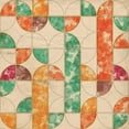 thumbnail image 3 of Orlov, Irena 15x15 Black Modern Framed Museum Art Print Titled - Geometric Color Shape III, 3 of 5