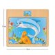 thumbnail image 2 of Wooden 12-piece jigsaw puzzle for infants and young children, educational toys, animal transportation wooden jigsaw puzzle, 2 of 4