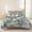Light Brown Reddish Brown Turquoise, variant on 3 Pieces Queen Quilt Set,Retro Boho Moroccan Geometric Soft Bedding Sets with 1 Quilt & 2 Pillow Shams,Vintage Terracotta Art Summer Bedspread Lightweight Coverlet Comforter for All Season