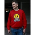 thumbnail image 2 of Sensei Emoji Dojo - Wise Master Retro Graphic Men's Sweatshirt, 2 of 4