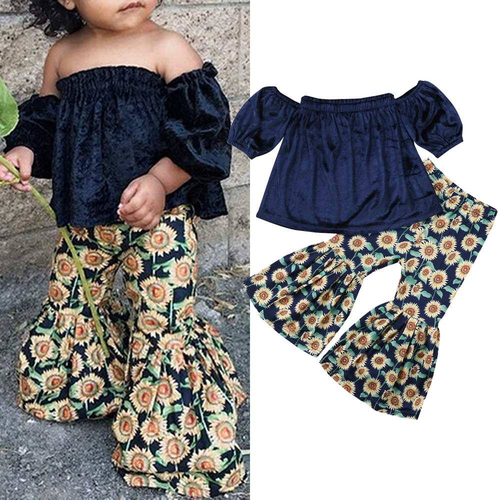 Toddler girls outfit sets