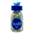 thumbnail image 2 of (6 pack) CandiFetti Edible Decor Shark Blue Dessert Sprinkles with Figural Lid, 2.82 oz, 2 of 9
