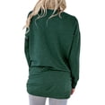 thumbnail image 3 of ZXSXSY Women Dandelion Printed Crew Neck Long Sleeves Shirt with Pocket, 3 of 6