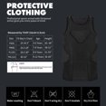 thumbnail image 4 of TUOYR Youth Kids Padded Compression Shirt Chest Protector Undershirt for Football up to Size XL, 4 of 7