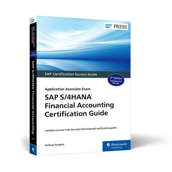 SAP S/4hana Financial Accounting Certification Guide: Application Associate Exam, (Paperback)