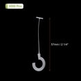 thumbnail image 2 of Uxcell 5000 Pcs J Hook Fasteners 1 1/2 Inch White Tagging Gun Refill Fasteners Plastic for Clothing Hanging, 2 of 5