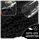 thumbnail image 4 of Alfombra de baño Yimobra, antideslizante, lavable, 80 x 50 cm, absorbente, color negro, 4 of 7