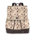 thumbnail image 1 of Fotbe Wine Glasses Mochila Bolso con Estampado para Mujer, Mochila Antirrobo de Nylon Impermeable, Bolsa Ligera de Hombro, 1 of 4