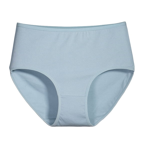 Lunuaoe Women's Plus Size High Waist Panties, Sexy Extended Crotch Underwear, Oversized Briefs