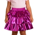 thumbnail image 2 of LYHaoo Girls Festival Tutu Skirt With Glitter Sequins Three Tier Layered Cake Design Party Wear Girls Uniform Skirts,Sizes 10-12 Years, 2 of 5