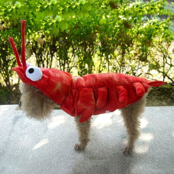 NICEXMAS Dog Clothing Dragon Lobster Costume Winter 1Pack