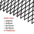 thumbnail image 3 of Malla Universal Para Parrilla De Coche De 10X20Mm, Malla De Aleación De Aluminio Con Agujero Rómbico, Rejilla Para Parachoques Delantero De Coche, Rejillas De Forma Multifuncional Yuarrent VI011590-00, 3 of 6