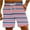 Multicolor # mens fourth of july swim trunks, variant on cllios Mens 4th of July Swim Trunks Red White and Blue Print Board Shorts 5 Inch Drawstring Beach Shorts Independence Day Patriotic Shorts with Pockets