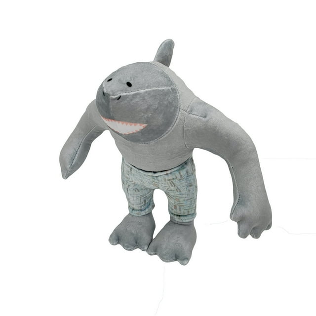 Muñeco de peluche King Shark Anime gris 25 cm