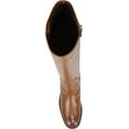 thumbnail image 4 of Franco Sarto Womens Merina Knee High Riding Boots Cognac Brown Stretch Wide Calf 6.5M, 4 of 5