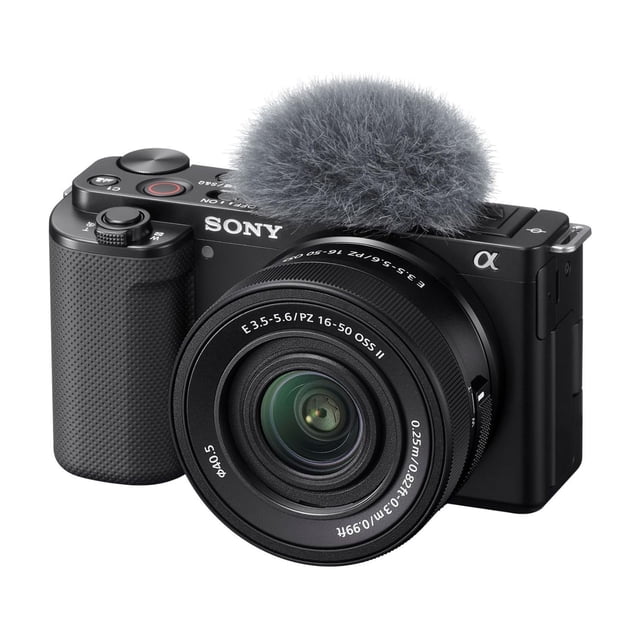 Cámara Sony Alpha ZV-E10 Mirrorless Vlog 24.2MP 4K Negra