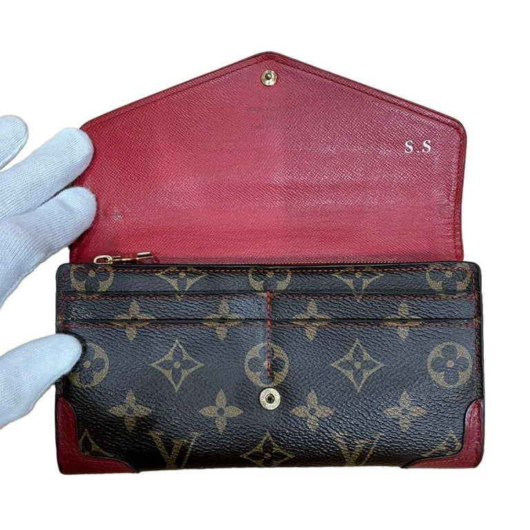 used Pre-owned Louis Vuitton Louis Vuitton Long Wallet Portefeuille Sarah Retiro Series M61184 (Fair), Adult Unisex, Size: (HxWxD): 10cm x 19cm x 3cm