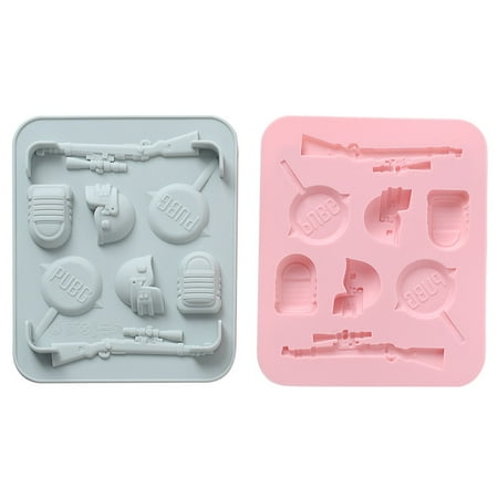 

Candy Molds 2 Pieces Creative Chocolate Molds Fondant Silicone Molds Soft Candy Cake Molds Decoration Diy Baking Tools