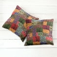 thumbnail image 6 of Ambesonne Botanical Throw Pillow Cover 2 Pack, Colorful Pine Squares Art, 18", Multicolor, 6 of 7