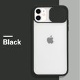 thumbnail image 1 of COVET Carcasas Deslice la lente de la cámara protectora de la caja del teléfono a prueba de golpes mate transparente cubierta de la caja Carcasa Funda Case Carcasa Para iPhone 11 12 13 Pro Max XR X XS, 1 of 4