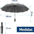 thumbnail image 2 of Paraguas de Bolsillo Bluelander Gris, 2 of 4