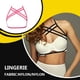 thumbnail image 3 of Lencería Elasticity Premium Material Ductilidad Romántico Air Strappospy Erogeus Misterioso Diseño único Moda Cupless Caage Bra Rose Rojo seitruly XX000641-04, 3 of 6