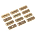 thumbnail image 2 of Dijes De Palabras Colgantes Grabados Inspiradores Palabras En Inglés Adorno Colgante De Aleación A Prueba De Herrumbre Componente De Fabricación De Joyas Para Collar Llavero 80 Piezas seitruly HA026966-01, 2 of 7