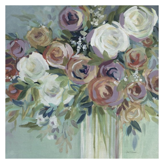 Masterpiece Art Gallery Confetti Flower Bouquet II Soft by Carol Robinson Canvas Art Print 24" x 24"