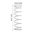 thumbnail image 2 of unbranded 20Ud Resorte Para Reparación De De Inodoro Inoxidable Antivibración, 2 of 8