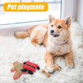 thumbnail image 3 of Christmas Dog Toys Plush Interactive Dog Squeaky Toys Xmas Gift for Small Medium Large, 3 Pcs Set, 3 of 5