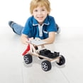 thumbnail image 2 of Modelo de coche de fuerza eólica Ehuebsd Material de invención científica para juguetes para niños, 2 of 8