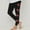 Black#3, variant on GERsome Girls Leggings Casual Heart Print Stretch Tights Pants Full Length Basic Leggings Soft Comfortable Stretchy Leggings Tight Pants, Sizes 3-8 Years