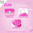thumbnail image 5 of Caboodles - Chica en movimiento para mujeres, Funfetti revolotea sobre rosa polvoriento, 5 of 5