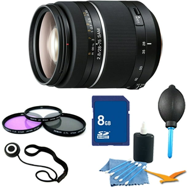 Sony Sal2875 28 75mm F 2 8 Sam Constant Aperture Zoom Lens Essentials Kit Kit Includes Lens Sony Sal2875 28 75mm F 2 8 Sam Constant Aperture Zoom Lens Essentials Kit Kit Includes Lens