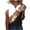 Black, variant on Floral Printed Tops for Women Plus Size S-3XL Loose Fit V Neck Casual Tee Shirt Summer Short Sleeve Tshirts (XL, Pink 01)