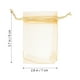 thumbnail image 4 of Bolsas de boda de 100 piezas de organza, 4 of 6
