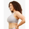 thumbnail image 3 of Leading Lady, The Serena, Racerback Sports Bra, Wireless, Full Coverage Unpadded Cups, Moisture Wicking Cotton, Light Support (Women's & Women's Plus), 3 of 5