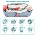 thumbnail image 4 of DIXRUYEE Stroller Organizer Blossoming Landmark Printed, 4 of 7