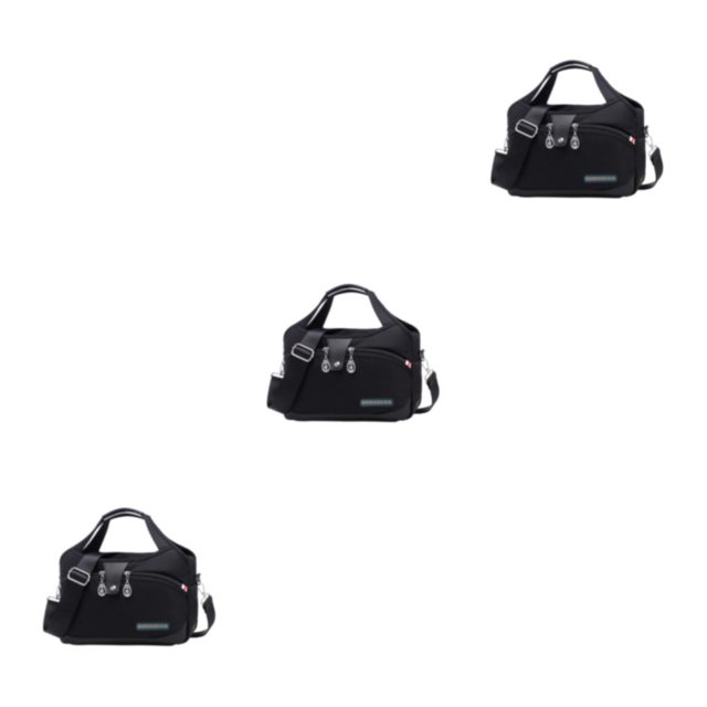 Destyer Carry All Essentials In Style With Hand Bag Sturdy And Durable Crossbody Bag black 29*19*9*12 3Set
