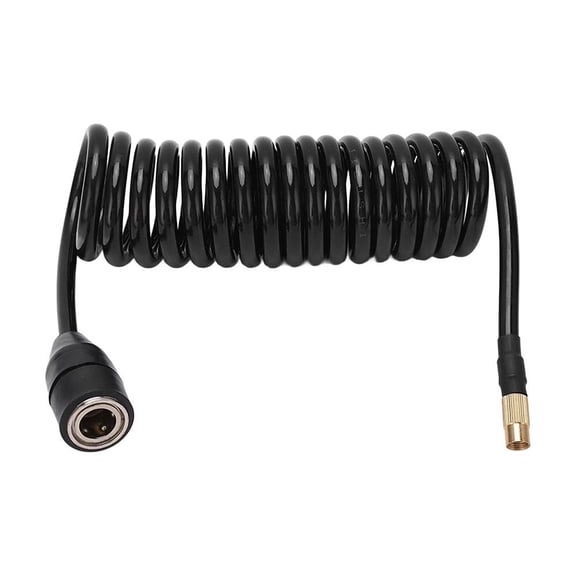 Air Compressor Hose with SP20 Quick Connect – Universal Tire Inflator Extension Tube for Car Motorcycle Bicycle, Brass Valve Core Adapter