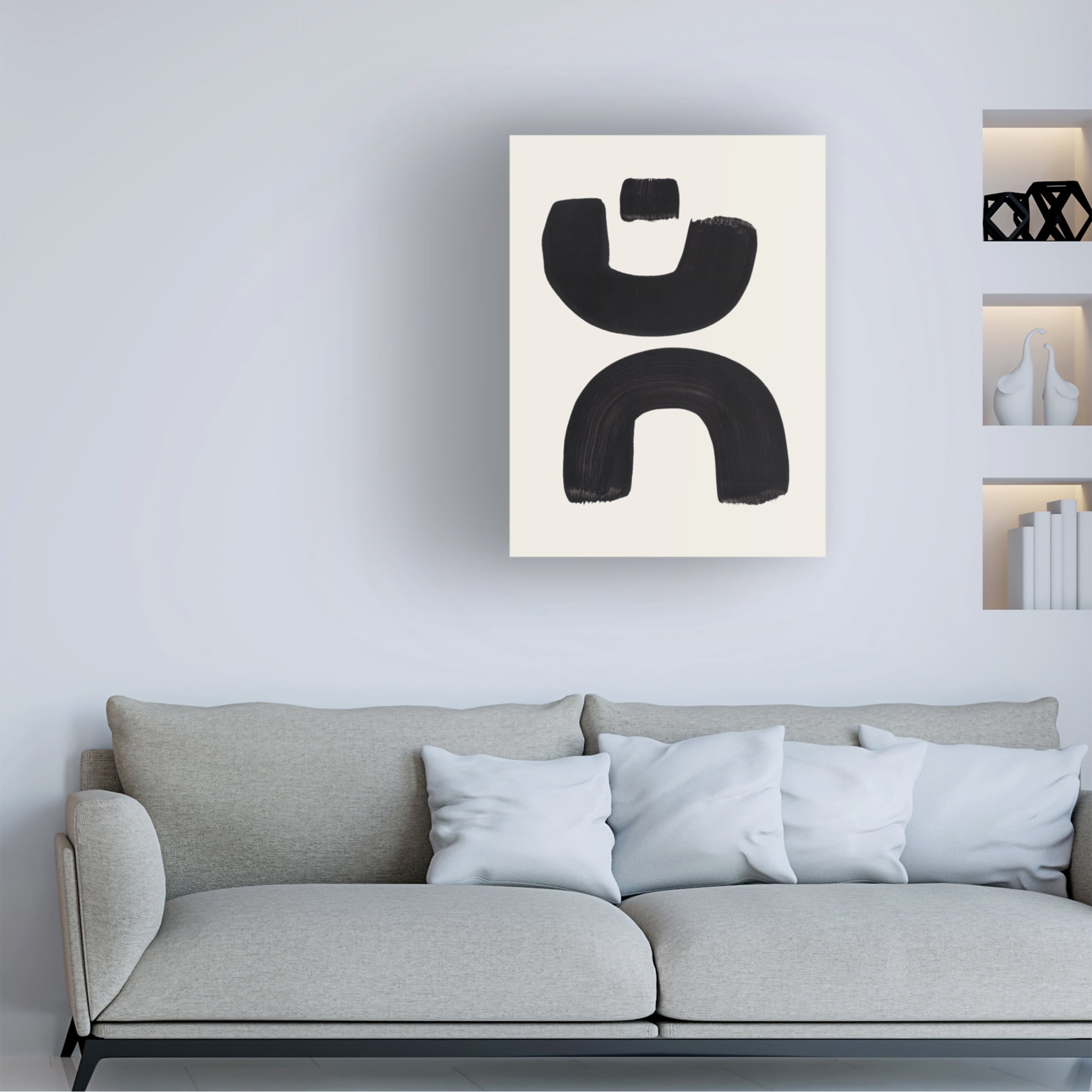 Trademark Fine Art Ejaaz Haniff Twin Smiles Canvas Wall Art