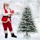 thumbnail image 3 of Árbol de Navidad Artificial Costway 180cm con Luces LED Blancas Cálidas, 3 of 10