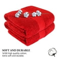 thumbnail image 3 of SussexHome Hotel-Quality Large Bath Towels - Ultra-Absorbent 100% Natural Cotton Bath Sheet Towels for Bathroom - 35 x 70 Inches Wide-Bordered Design Plush Thick Luxury Bath Towels - Pack of 2, 3 of 9