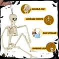 thumbnail image 2 of Decoraciones de Halloween, 6 paquetes de esqueletos con 16 articulaciones articuladas, 2 of 7