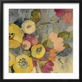 thumbnail image 2 of Art.com Yellow Floral Duo I Crop Art Print by Silvia Vassileva, Black Frame Wall Art, 21" x 21", 2 of 5