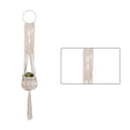 thumbnail image 1 of Yuarrent Cestas colgantes 100 hechas a mano, soporte para plantas, macramé, colgador de plantas, maceta para colgar en la pared interior, soporte para Jardín y Patio No.31 Yuarrent HA001777-31, 1 of 1