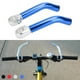 thumbnail image 3 of 1 par de barras de extensión de manillar de aleación de aluminio para resto de bicicleta, extremos de barra de manillar de bicicleta de montaña, 22,2m Azul Macarena manillar del resto de la bici, 3 of 8